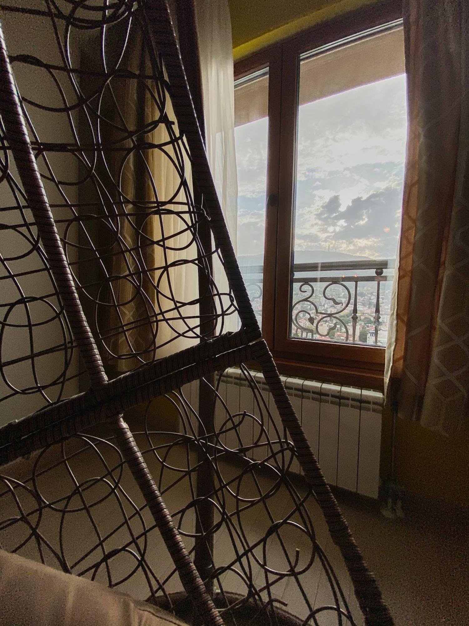 Stylish Apartment, Skopje Centre - Private Parking - Panoramic Views Exterior foto